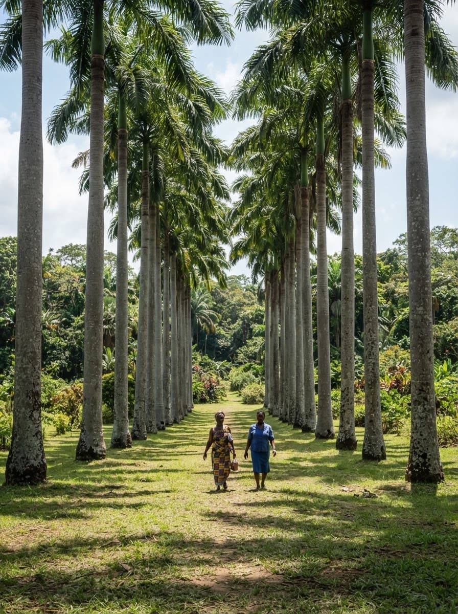 Aburi Botanical Gardens is an easy escape from the Accra heat