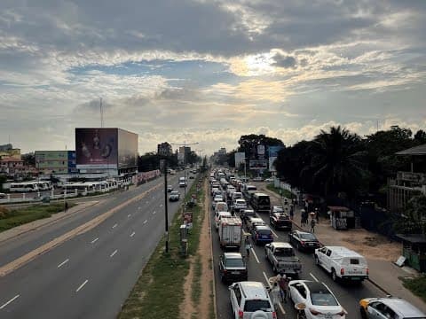 Note this about Ghana's Traffic system