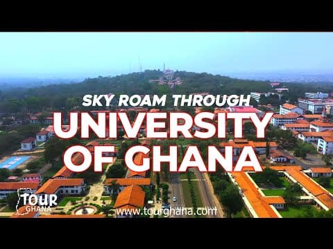 University of Ghana caught our eyes from the skies