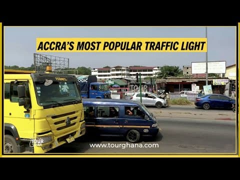 The most popular Traffic Light in Accra, Ghana